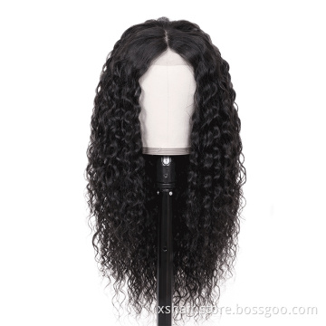 High Quality Frontal Transparent Hd Full Headband Curly Wig Human Hair Lace Front Long Curly Wig